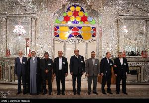 دیدار و امضای تفاهم نامه روسای مجلس ایران و تاجیکستان +عکس