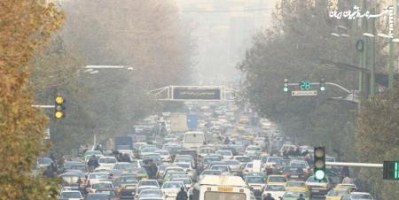 ناسالم شدن کیفیت هوای تهران برای گروه‌های حساس