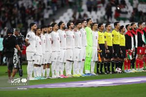 بازی ایران فلسطین در جام ملت‌های آسیا ۲۰۲۳ +عکس 