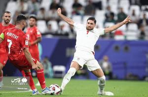 بازی ایران فلسطین در جام ملت‌های آسیا ۲۰۲۳ +عکس 