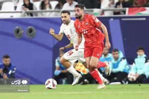 بازی ایران فلسطین در جام ملت‌های آسیا ۲۰۲۳ +عکس 