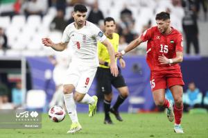 بازی ایران فلسطین در جام ملت‌های آسیا ۲۰۲۳ +عکس 