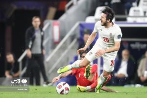 بازی ایران فلسطین در جام ملت‌های آسیا ۲۰۲۳ +عکس 