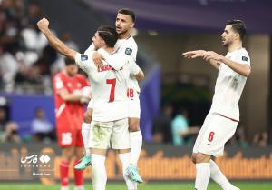 بازی ایران فلسطین در جام ملت‌های آسیا ۲۰۲۳ +عکس 