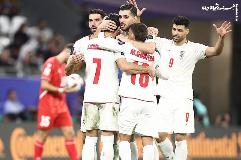 بازی ایران فلسطین در جام ملت‌های آسیا ۲۰۲۳ +عکس 