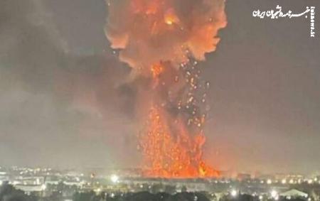شنیده شدن صدای انفجار در دمشق +فیلم