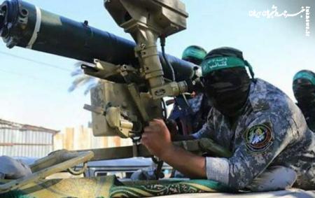 شکار پهپاد اسرائیلی توسط نیروهای حماس +فیلم