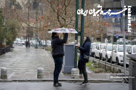برف و باران، ۵ روز مهمان تهران