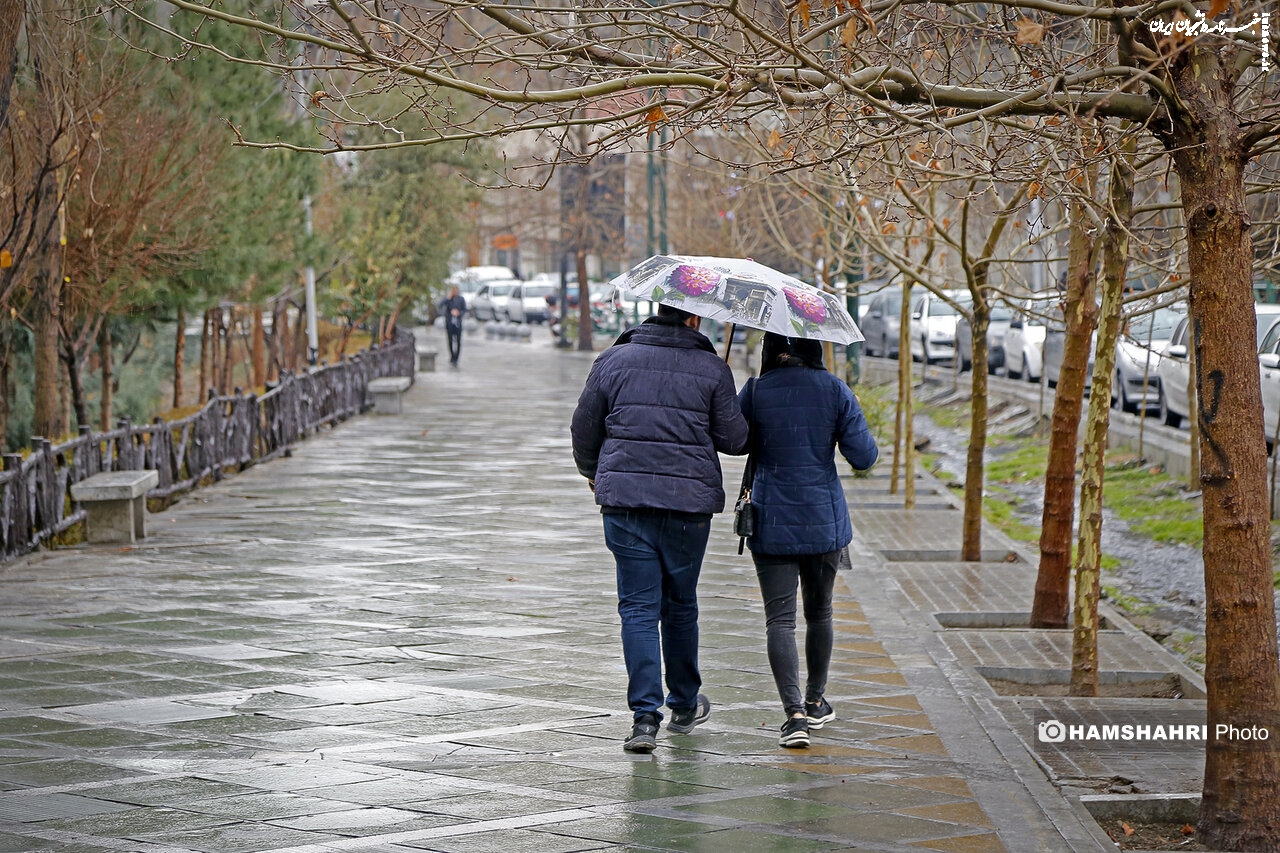 برف و باران به وسعت ایران