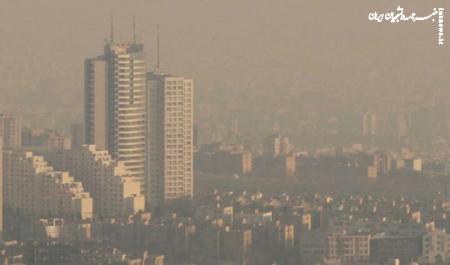 باران حریف آلودگی هوای تهران نمی‌شود