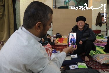 اعتکاف طلاب غیر ایرانی در قم