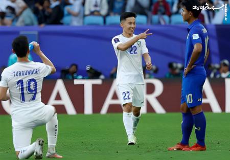 خداحافظی تایلند و صعود ازبکستان در جام ملت‌های آسیا