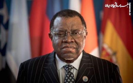 رئیس جمهور نامیبیا درگذشت