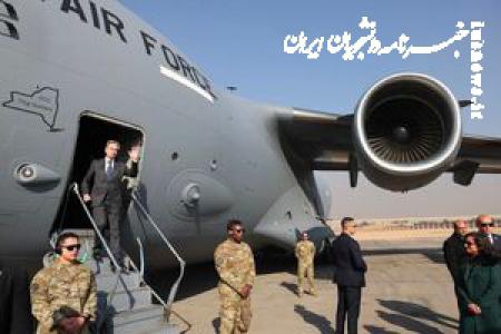 وزیر امور خارجه آمریکا دقایقی پیش وارد قاهره شد