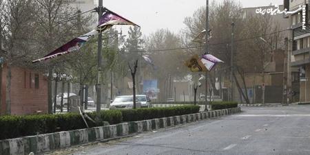 وزش باد شدید در تهران طی ساعات آینده