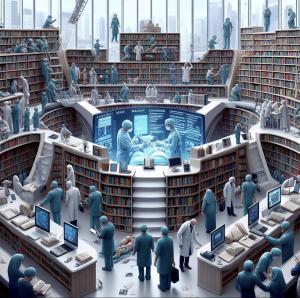 رویای کتاب خوان ها/ کتابخانه تخصصی پزشکی