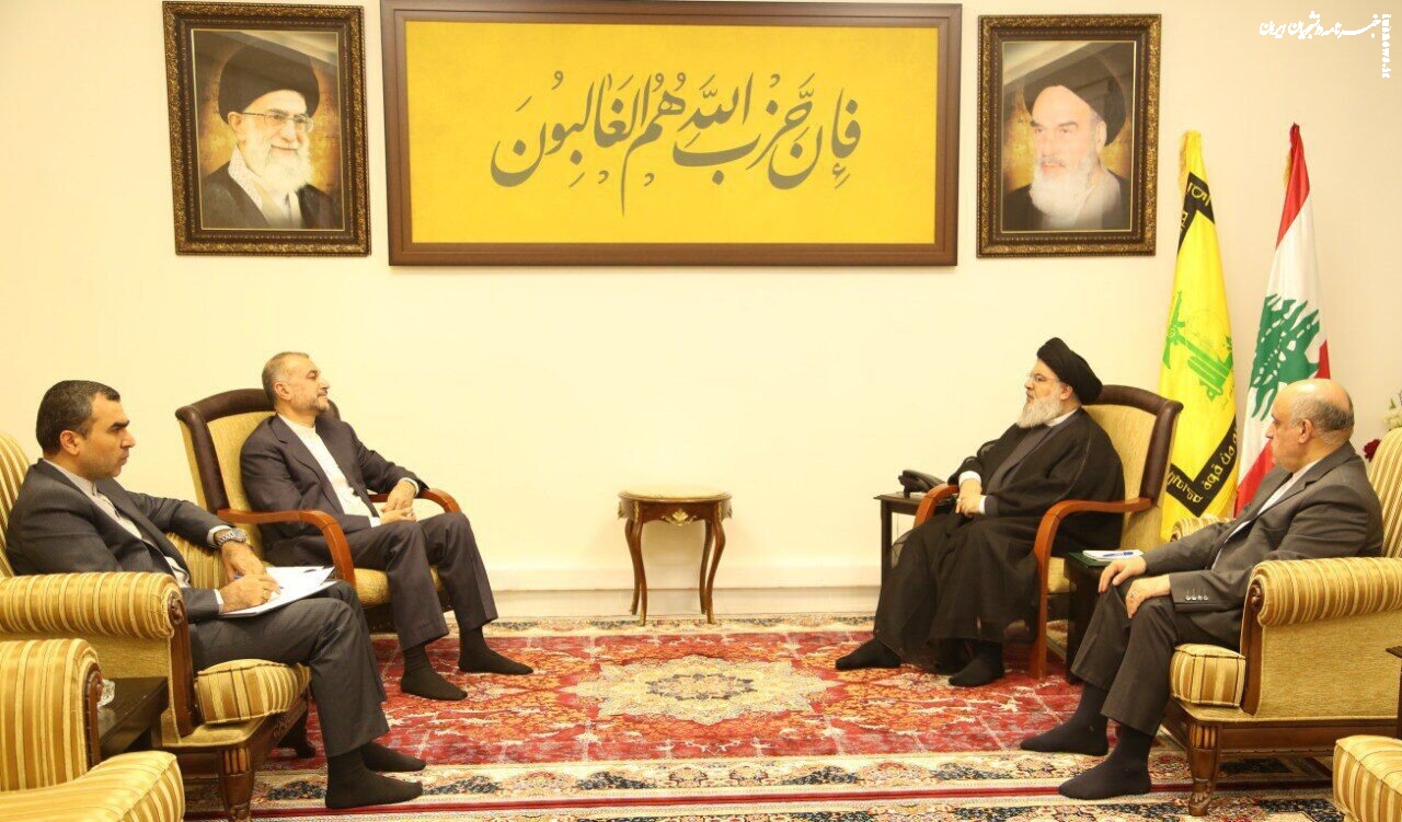 دیدار امیرعبداللهیان با سیدحسن نصرالله