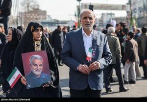 حضور شخصیت‌ها و مسئولین در راهپیمایی ۲۲ بهمن +عکس