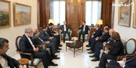  قدردانی بشار اسد از حمایت‌های ایران از سوریه و ثبات و امنیت این کشور 