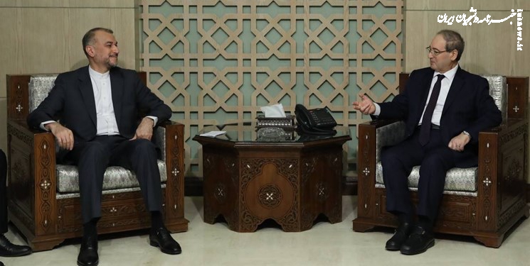  وزیر خارجه سوریه: هماهنگی‌ها با ایران در موضوعات منطقه‌ای و بین‌المللی با قوت ادامه می‌یابد 