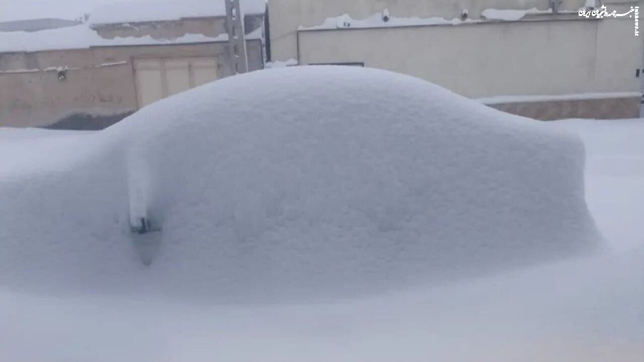 بارش یک و نیم متر برف در این نقطه از شمال ایران!