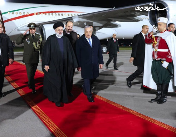 ورود رئیس جمهور به الجزیره +عکس