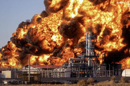 انفجار در پالایشگاه نفت بندرعباس 