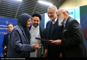 آیین بهره‌برداری از سه ایستگاه جدید متروی تهران +عکس