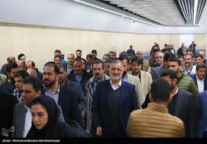 آیین بهره‌برداری از سه ایستگاه جدید متروی تهران +عکس