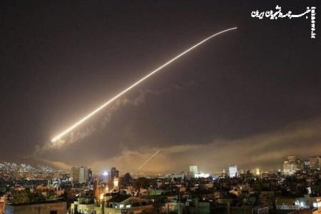 فعال شدن پدافند هوایی سوریه همزمان با صدای انفجار