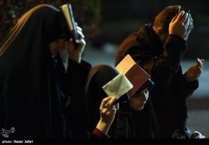 احیای شب نوزدهم در دانشگاه تهران +عکس