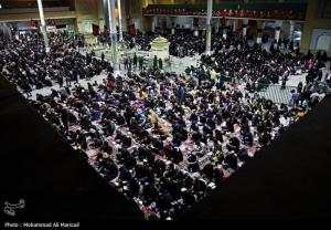 مراسم احیای شب نوزدهم در حرم مطهر حضرت معصومه(س) +عکس