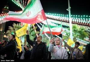 تجمع مردم تهران در محکومیت ترور سرداران و افسران ایرانی +عکس