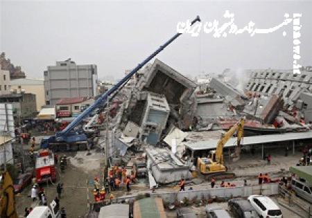 زلزله ۷.۵ ریشتری در سواحل شرقی تایوان +فیلم