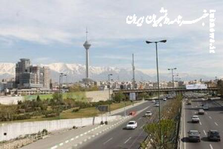  هوای تهران گرم می‌شود