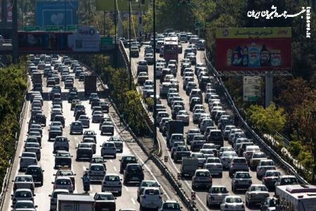 بازگشت ترافیک سنگین به شهر تهران 