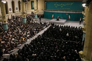 گزارش تصویری/ دیدار رمضانی دانشجویان با رهبر انقلاب