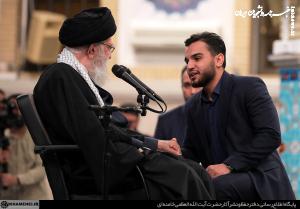 گزارش تصویری/ دیدار رمضانی دانشجویان با رهبر انقلاب