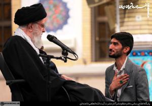 گزارش تصویری/ دیدار رمضانی دانشجویان با رهبر انقلاب