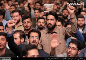گزارش تصویری/ دیدار رمضانی دانشجویان با رهبر انقلاب