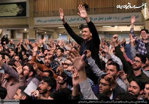 گزارش تصویری/ دیدار رمضانی دانشجویان با رهبر انقلاب