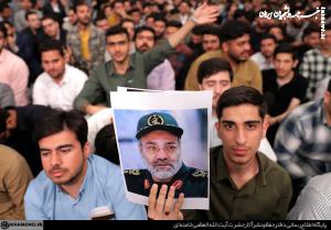 گزارش تصویری دیدار دانشجویان با رهبر انقلاب