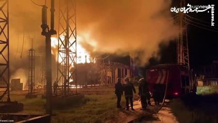 حمله سنگین روسیه به اوکراین/ تخریب کامل چند نیروگاه برق اوکراین