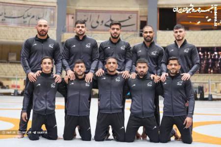 قهرمانی ایران در مسابقات کشتی آزاد آسیا