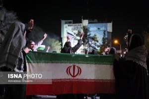 اجتماع مردم تهران در حمایت از تنبیه رژیم متجاوز اسرائیل +عکس