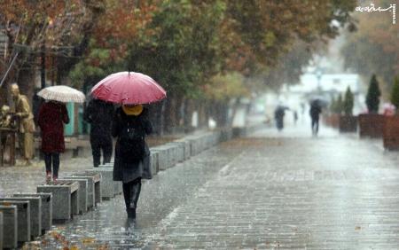 اوج بارندگی در این شهرها و استان ها در این هفته