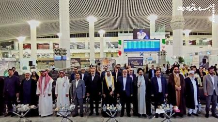 حضور سفیر عربستان در فرودگاه امام خمینی(ره) +فیلم