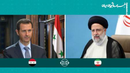 رئیسی روز ملی جمهوری عربی سوریه را تبریک گفت
