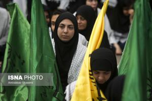 تجدید میثاق کارکنان وزارت کار با آرمان های امام خمینی(ره) +عکس