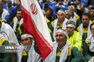 تجدید میثاق کارکنان وزارت کار با آرمان های امام خمینی(ره) +عکس
